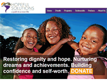 Tablet Screenshot of hopefulsolutionsinc.org